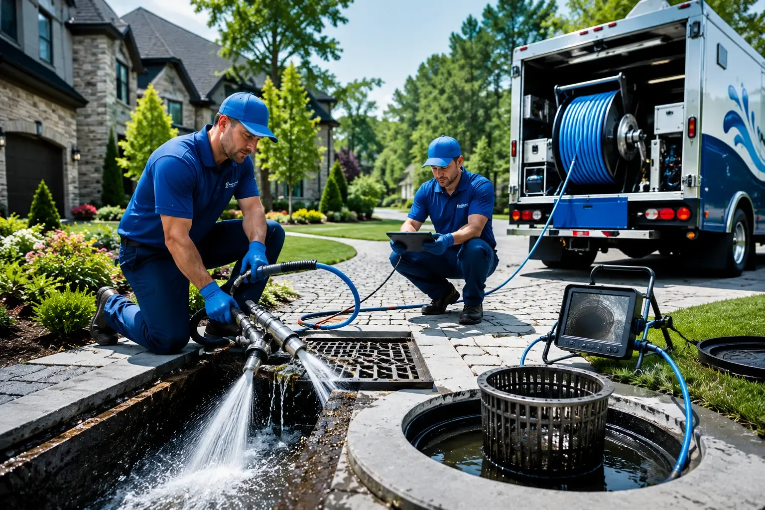 Local outdoor drain cleaning professionals in Uniopolis, OH